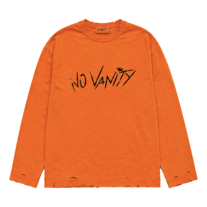 NO VANITY ORANGE LONGSLEEVE