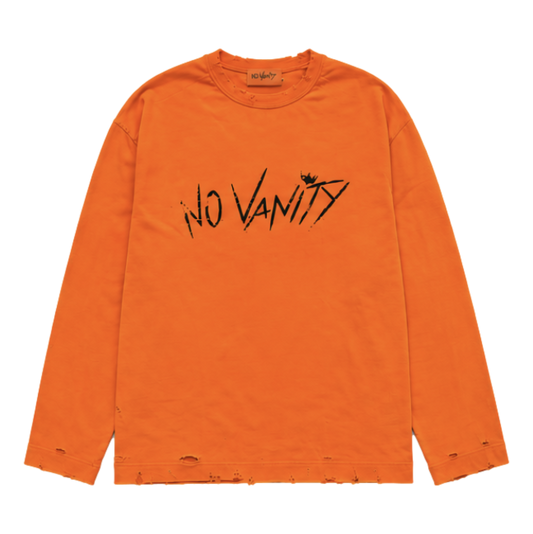 NO VANITY ORANGE LONGSLEEVE