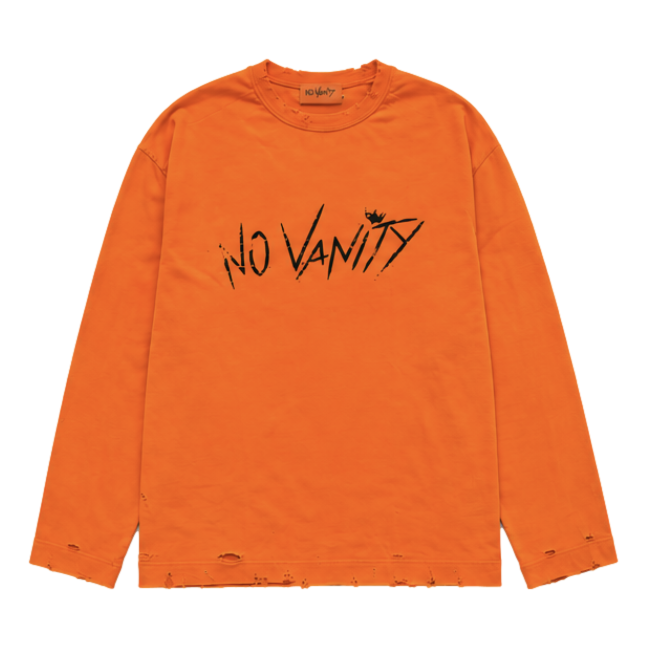 NO VANITY ORANGE LONGSLEEVE