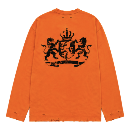 NO VANITY ORANGE LONGSLEEVE